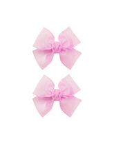 Mermaid's Blush Bow Clips